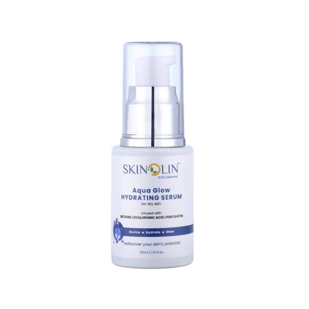 Skinolin Aquaglow Hydrating Serum for dry and dehydrated skin