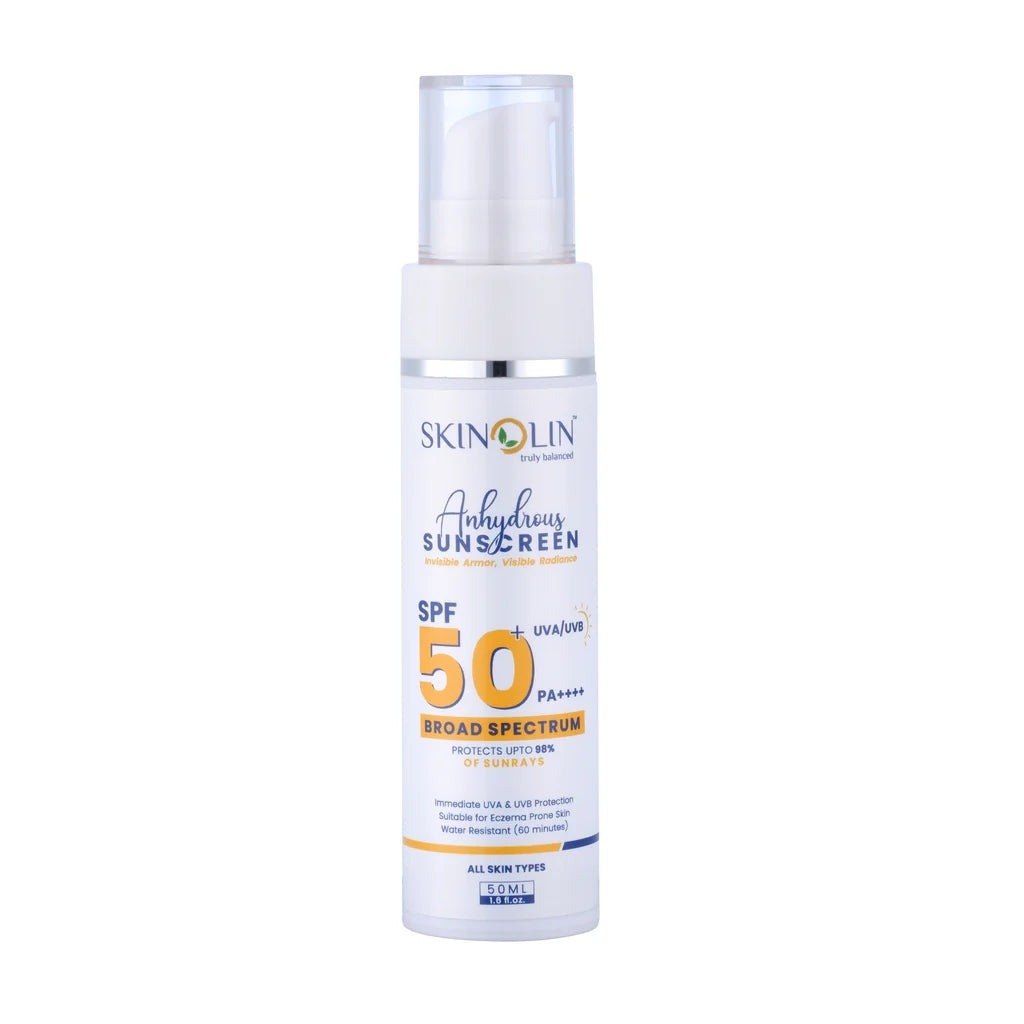 Skinolin Anhydrous Sunscreen SPF 50 PA++++ bottle